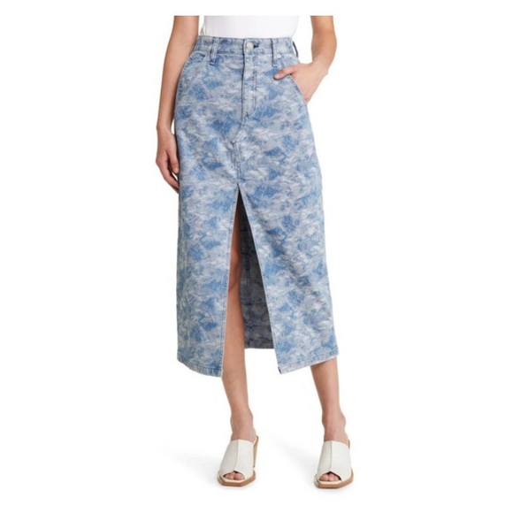 NWT. rag & bone denim midi skirt. Size 25. - Picture 13 of 16